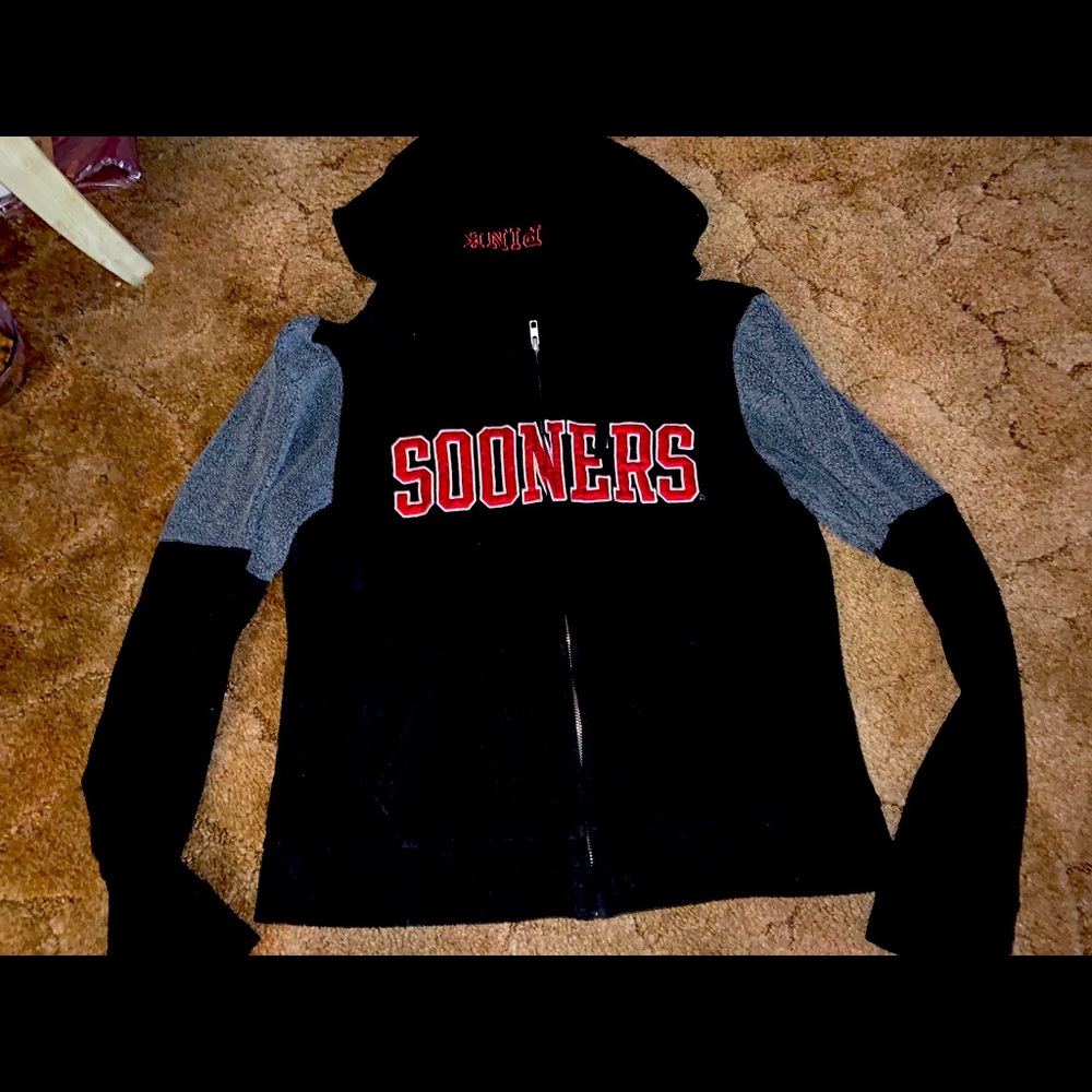 Victoria’s Secret Pink OU Sooners Fleece Hoodie